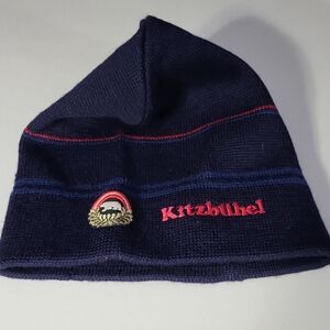 Vintage Kitzbühel Navy Blue Beanie.EXC